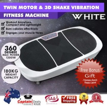 White Twin Motor Vibration
